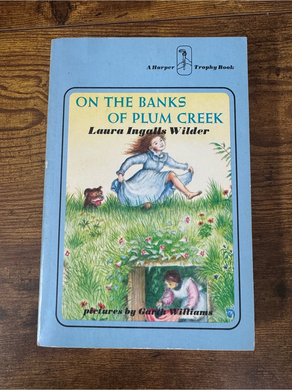 Little House Book Set 9 Laura Ingalls Wilder Harper Trophy 1971 Blue Lot - Picture 12 of 12